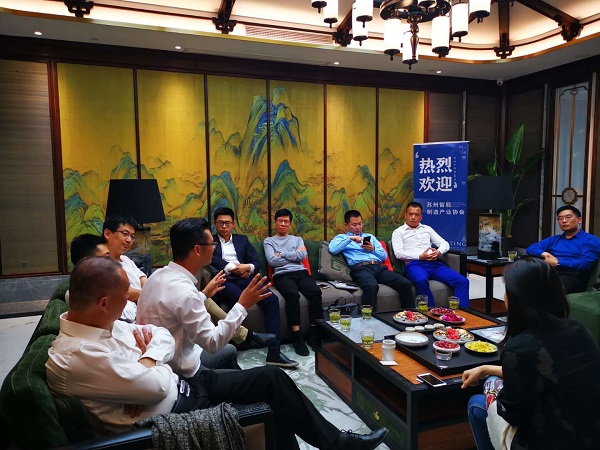 走进苏梨新中式家具 苏州市智能制造产业协会举办私董会