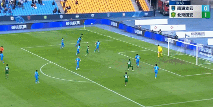 ⚽中超战报：林良铭法比奥均传射 张玉宁失点 北京国安3-1送南通支云提前降级