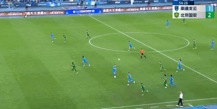 ⚽中超战报：林良铭法比奥均传射 张玉宁失点 北京国安3-1送南通支云提前降级
