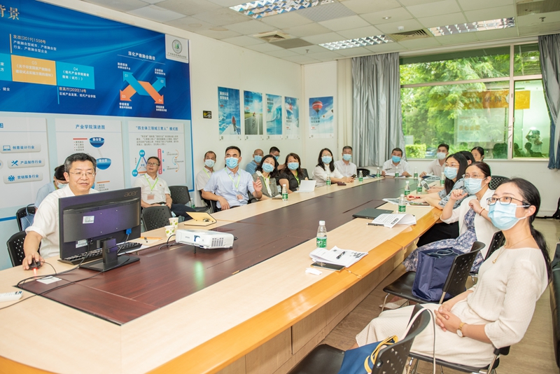 市教育局领导到广州科技贸易职业学院调研