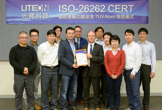 光宝科技重视车辆功能安全 成功取得ISO 26262《道路车辆功能安全》国际标准
